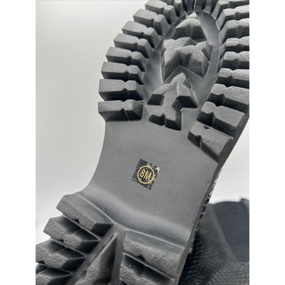 Coconuts by Matisse Black Chase Snake Booties Size 8M NEW - Picture 10 of 12